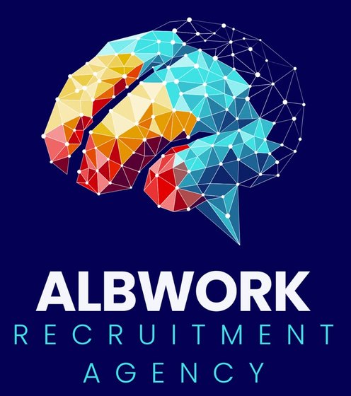 Logoja e ALBWORK Recruitment Agency, agjenci rekrutimi në Tiranë